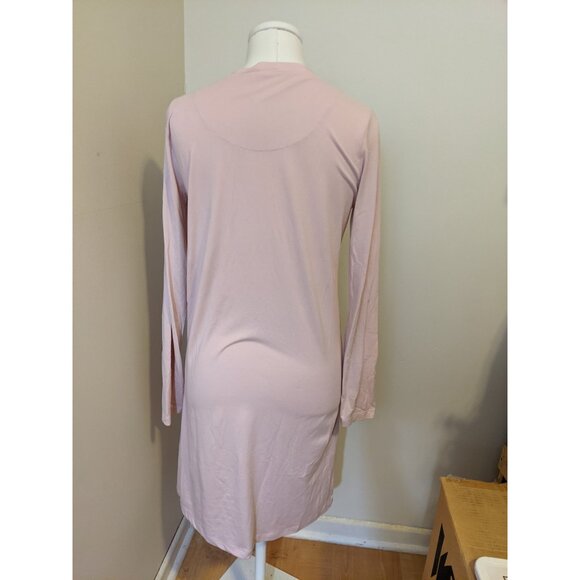 La Vie en Rose Soft Pink Nightgown Sleepshirt Casual Pajama Christmas Cats XS - Picture 9 of 12